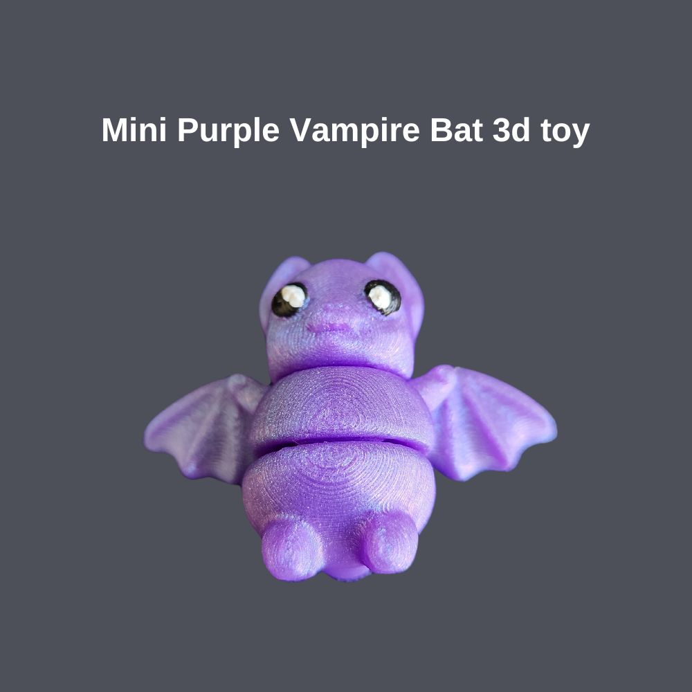 Mini Tiny Vampire Bat 3D toy