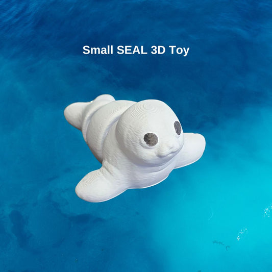 Small Seal 3D Toy. Chaos 3D Printing.