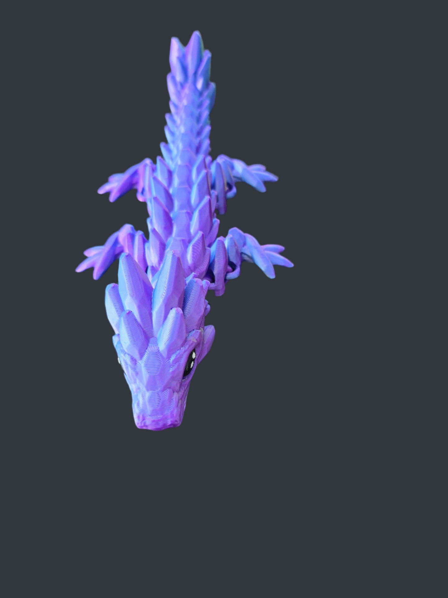 Gemstone 3D articulated Dragon