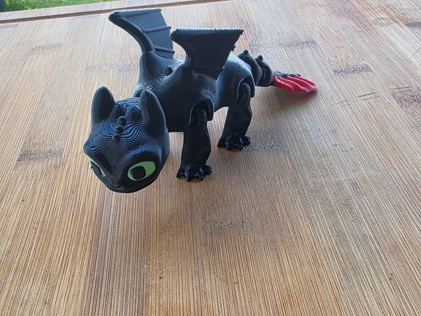 Add a baby toothless dragon to your collection. Fun 3D toy made in Australia by Chaos 3D Printing.