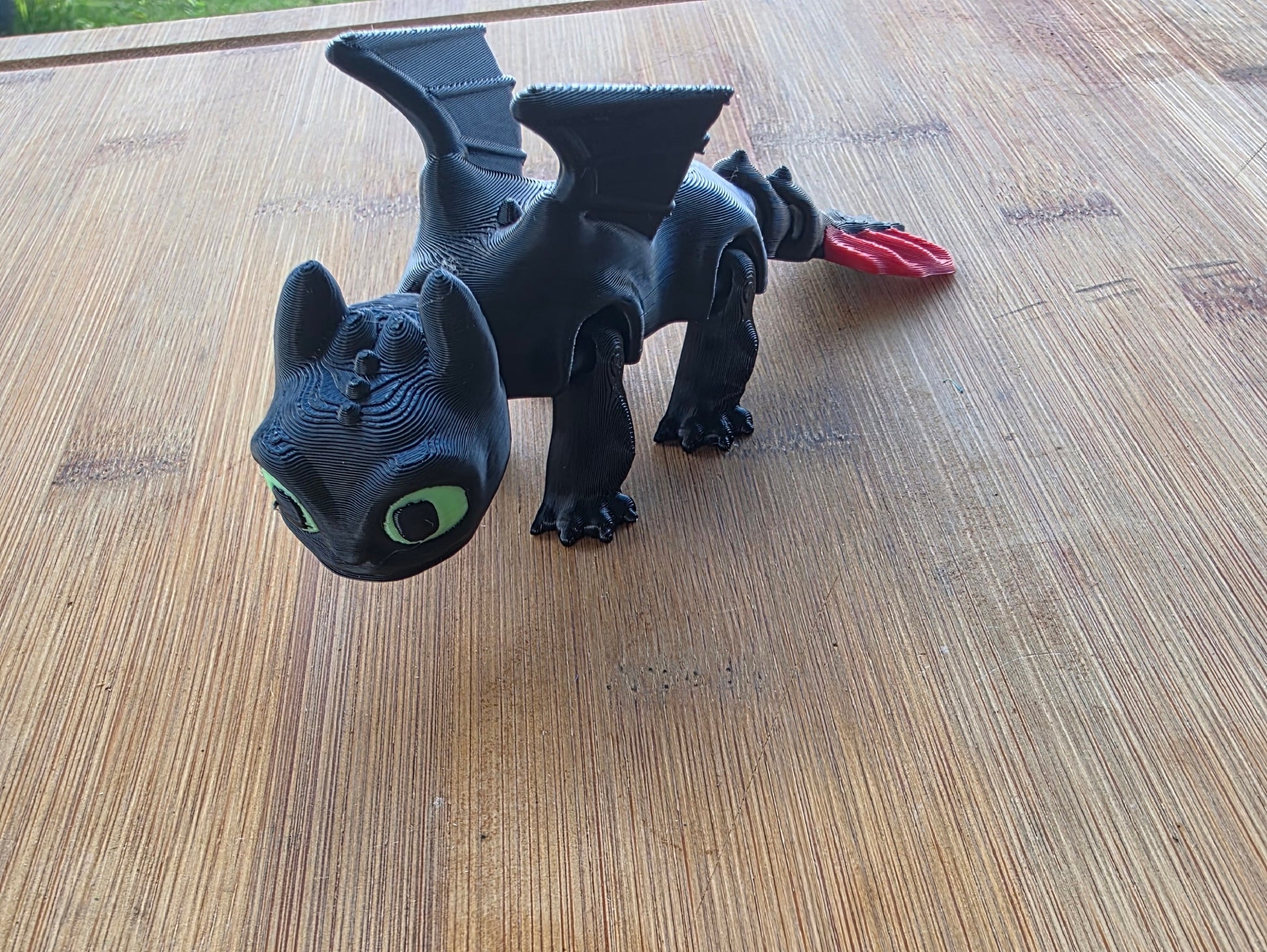 Add a baby toothless dragon to your collection. Fun 3D toy made in Australia by Chaos 3D Printing.