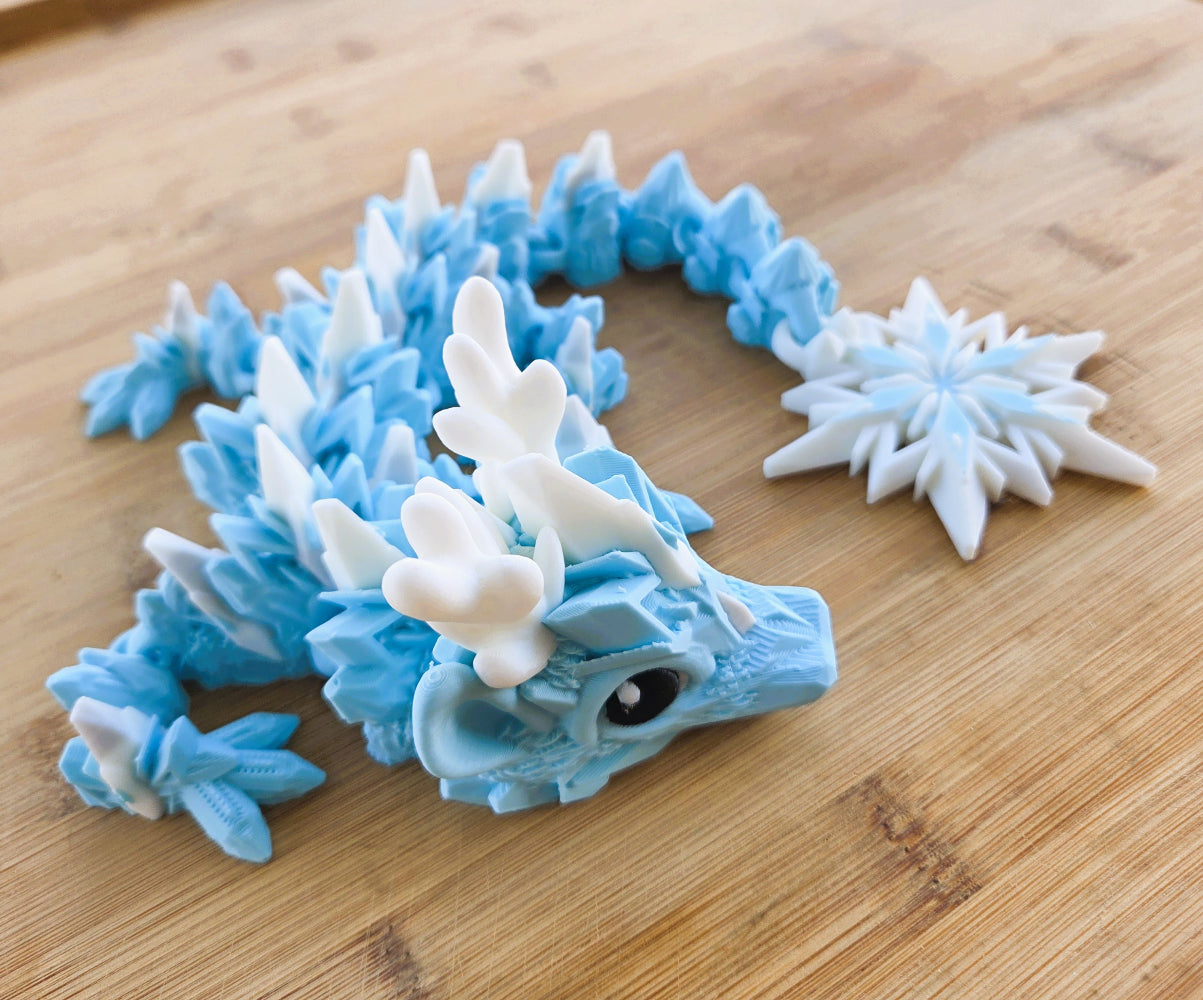 Unleash the magic of the season with Winter Dragon! This enchanting figure brings frosty fun and fiery charm together, perfect for sparking imagination and adding a playful touch to your collection. Embrace the chill