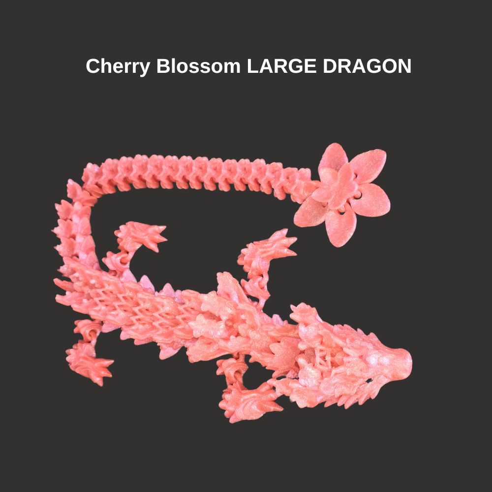 Cherry Blossom Dragon Large 60cm Long Chaos 3D Printing cherry-blossom-dragon-large-60cm-long-chaos-3d-printing