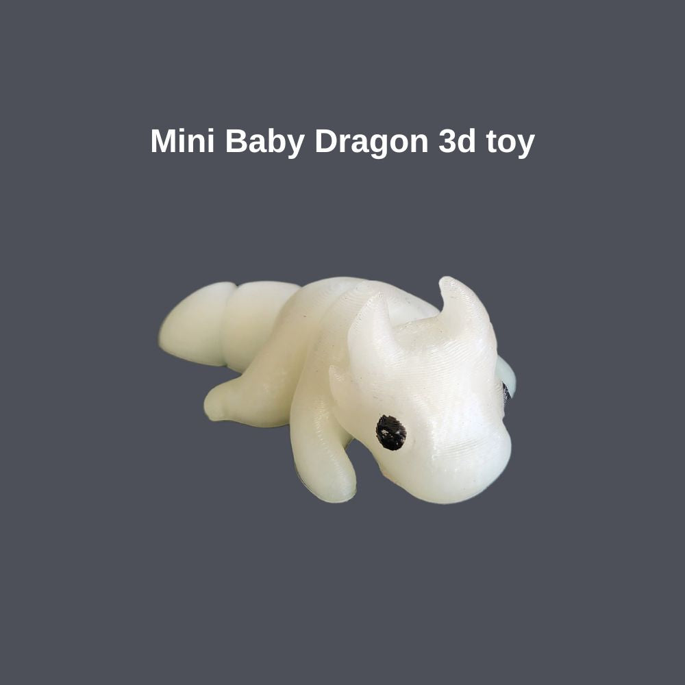 Mini Glow in the dark baby dragons!