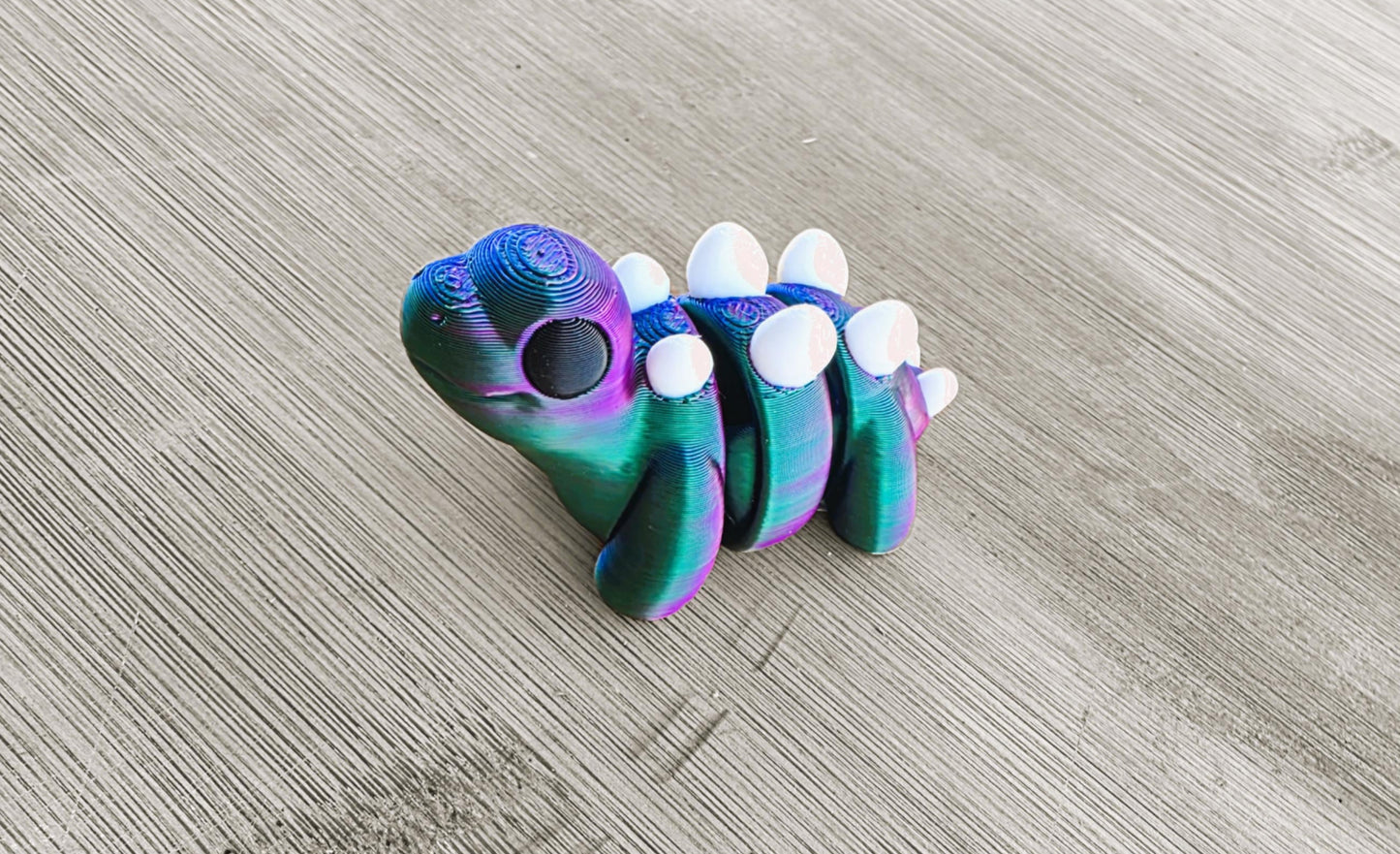 Cute 3d mini stegasaurus. Printed in Australia by Chaos3DPrinting. 