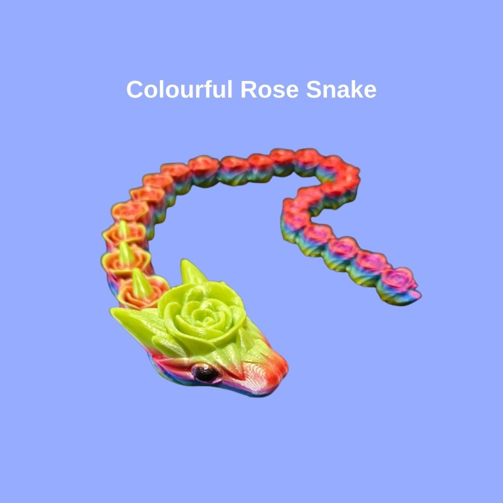 Beautiful Rose Snake - 75cm long!