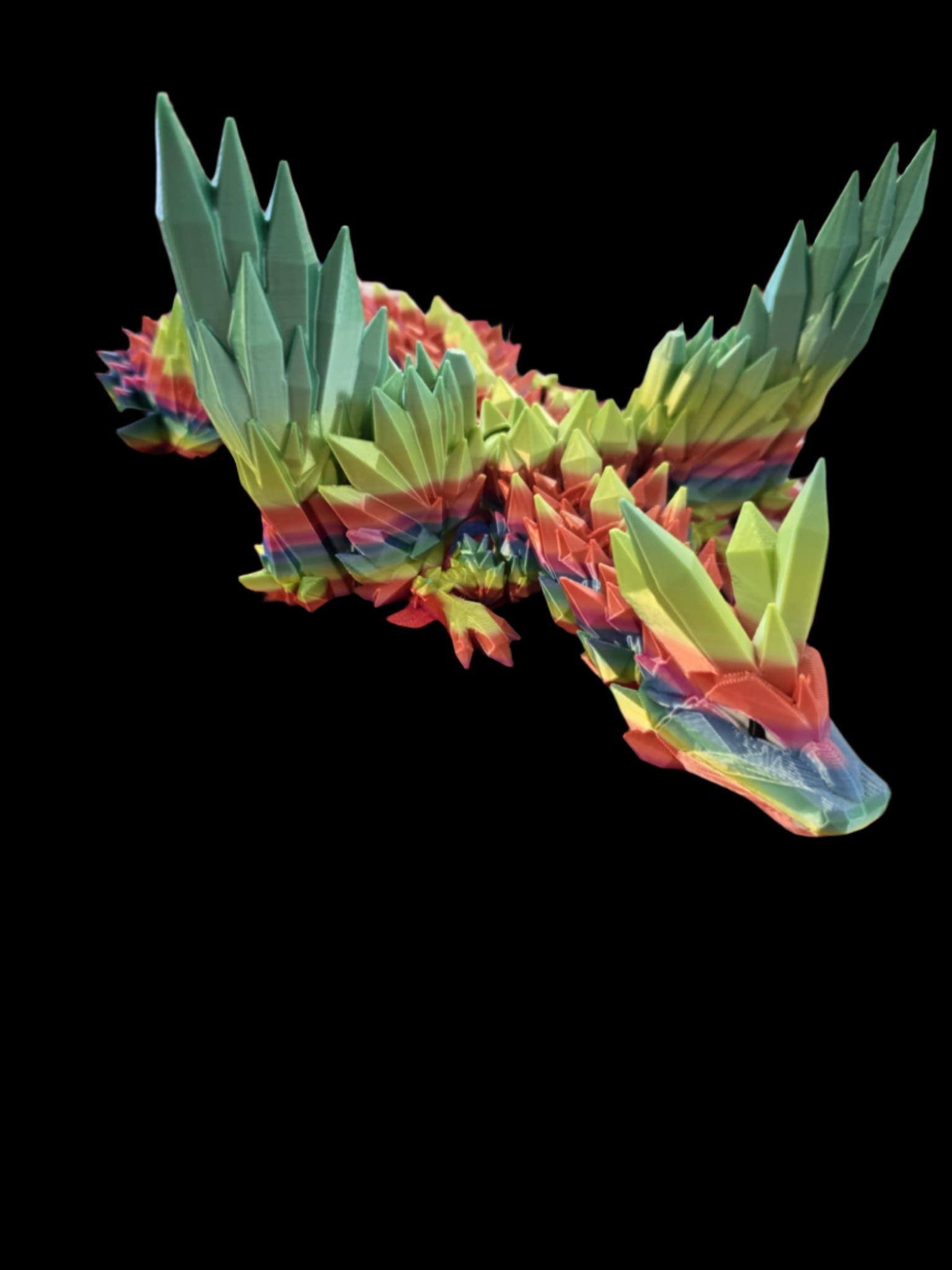 Chrystal winged dragon with wonderful colours makes a great gift for a friend. 